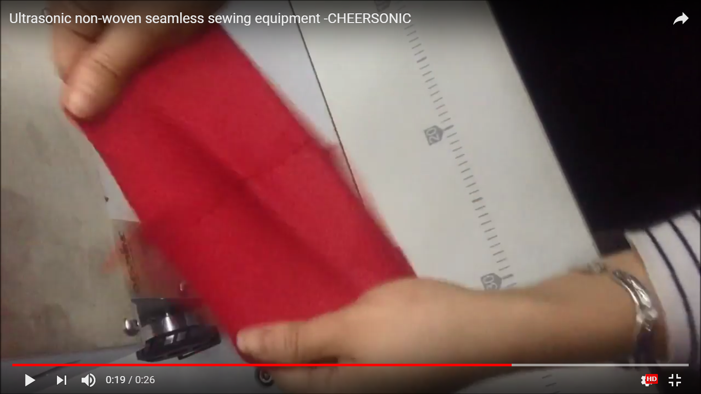 Ultrasonic Sportswear Wireless Sewing - Cheersonic